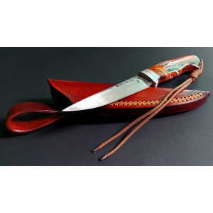 ГАРЯЧИЙ КЛИК ніж ручної роботи майстра Fomenko Knifes, сталь М398, 63-64 HRC. Photo 2